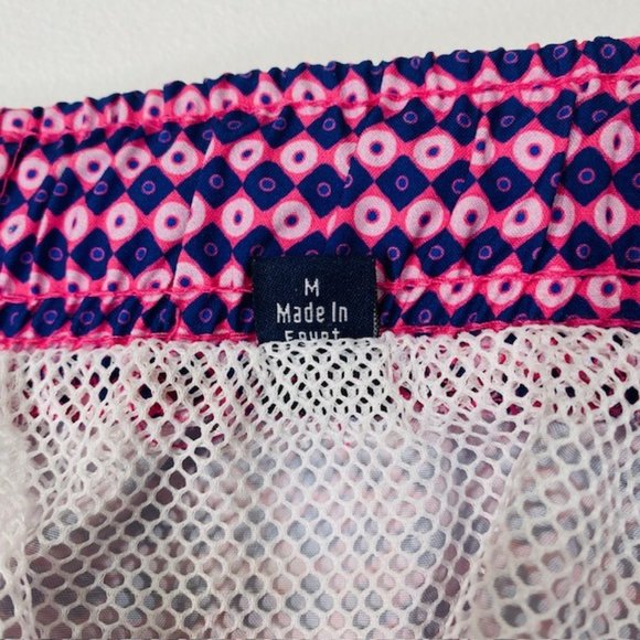 Tailorbyrd Pink Purple Lined Swim Trunks Men's Medium - Picture 7 of 7